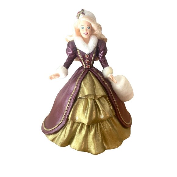 Hallmark Keepsake Barbie Holiday 1996 Collector Series Including Box - Picture 4 of 6